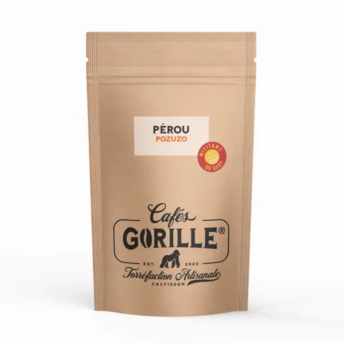 Cafés-gorille-Pérou Pozuzo